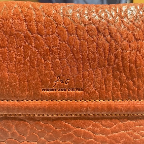 Forest and Culver Redish Brown Crossbody bag - Picture 7 of 15